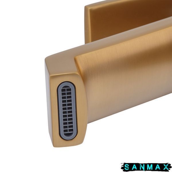 Змішувач для умивальника Haiba Gaudi 001 Високий Золото (HB9597) HB9597 фото