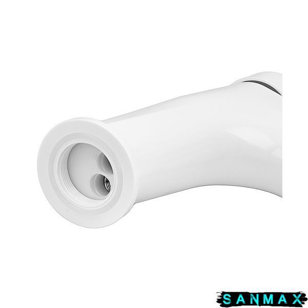 Змішувач для умивальника Plamix Lucas-001 Set Білий з підведенням (PM0706) PM0706 фото