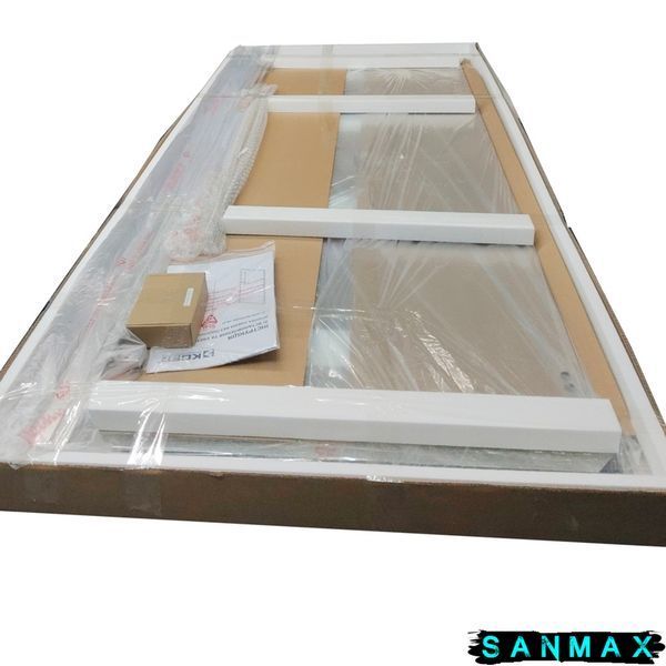 Душова кабіна без піддону Koer SR SC06-100x100x200-TR-01 прозоре скло Easy Clean 8мм, хром (KR5365) KR5365 фото