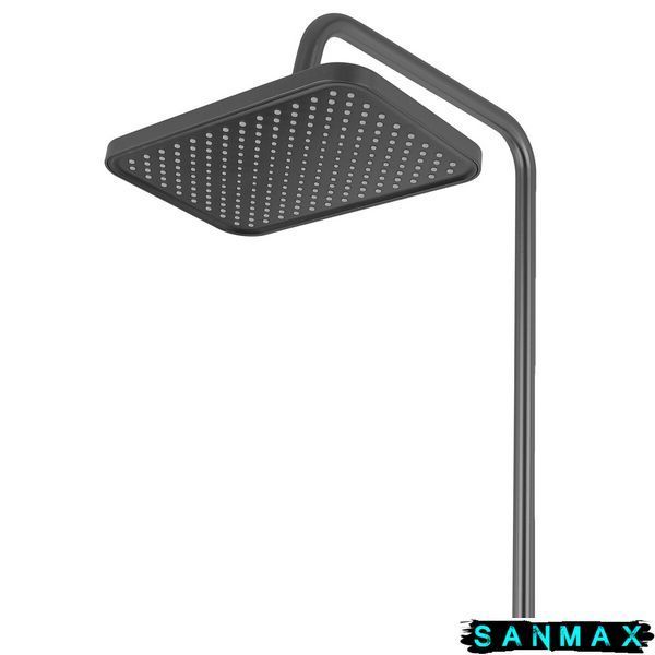 Душова система зі змішувачем Zerix Pbi-009-J Графіт (ZX5850) ZX5850 фото