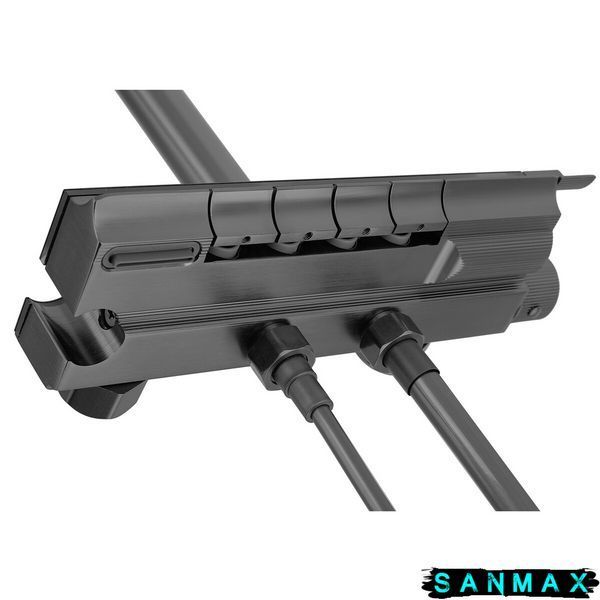 Душова система зі змішувачем Zerix Pbi-009-J Графіт (ZX5850) ZX5850 фото