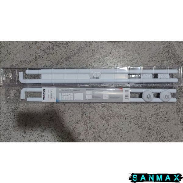 Штанга для шторки кутова Mixxus CRA-A-80x80 80x80cm (алюміній) блістер (AC3590) AC3590 фото