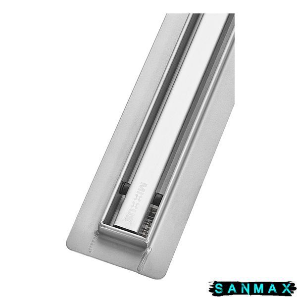 Душовий лінійний трап Mixxus Drain-05-40-Slim 30x400 із нержавіючої сталі (MI6165) MI6164 фото