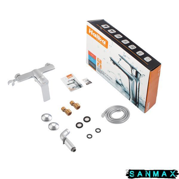 Змішувач для гігієнічного душу Haiba Diana 024 Хром (HB3979) HB3979 фото