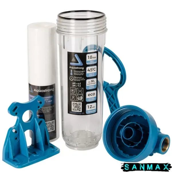 Фільтр-колба Aquastrong CP 10-2P 3/4" (CP-10234) CP-10234 фото