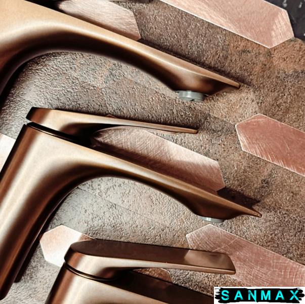 Змішувач для біде Rea Avalon Шліфована мідь REA-B5065 фото
