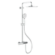 Душова система термостатична Koer KB-55014-01 кругла Хром (KR4732) KR4732 фото 1