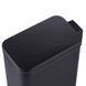 Відро для сміття з плавним закриттям прямокутне Mixxus Premium Quadro-TC0105 Black 5 л колір чорний (MI7061) MI7061 фото 2