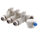 Колектор розподільний 3-way з фітингом 40x20 PPR Koer K0191.PRO 20 (KP2556) KP2556 фото 3