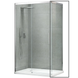 Бічна стінка до кабіни Koer SR SW05-90x200-TR-01 прозоре скло Easy Clean 6мм, хром (KR5407) KR5407 фото 1