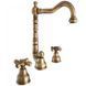 Змішувач Emmevi Deco old для умивальника 3 отв бронза BR12643 BR12643 фото 1