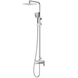 Душова система зі змішувачем Koer KB-56039-01 3 функції Хром (KR5995) KR5995 фото 1