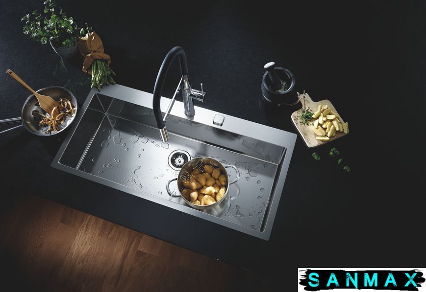 Мийка для кухні із нержавіючої сталі Grohe K800 (31586SD1) 31586SD1 фото