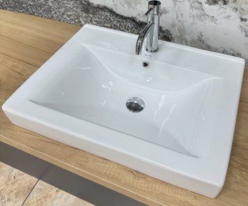 Умивальник врізний Vbi Bagnara 60 Білий VBI-018062 фото