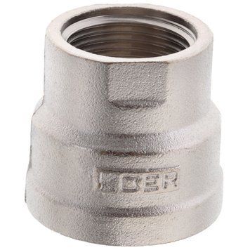 Муфта нікельована 3/4х1 Koer KF.C0810 (KF0017) KF0017 фото