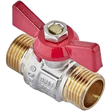 Кран кульовий 1/2 БШШ Вода Waterpro Червоний метелик (WP0150) WP0150 фото