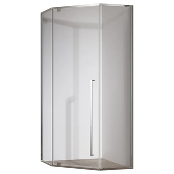 Душова кабіна без піддону Koer SR SC06-90x90x200-TR-01 прозоре скло Easy Clean 8мм, хром (KR5364) KR5364 фото