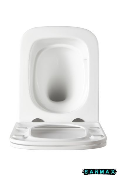 Унітаз підвісний Mixxus Premium Quadro-0301-T3 490x340x360mm, система змиву Tornado 3.0 (MP6453) MP6453 фото