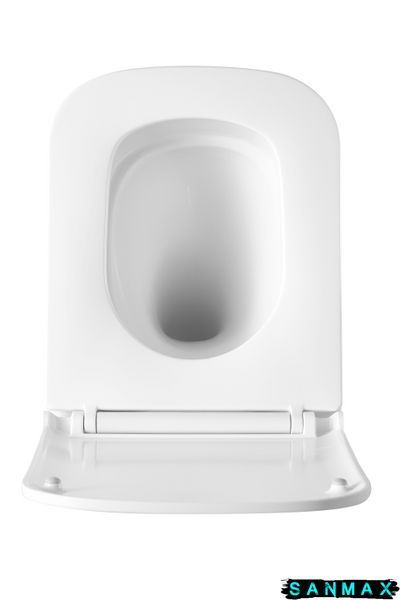 Унітаз підвісний Mixxus Premium Quadro-0301-T3 490x340x360mm, система змиву Tornado 3.0 (MP6453) MP6453 фото