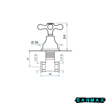 Ручка для змішувача Emmevi Deco classic бронза (BR12009) BR12009 фото