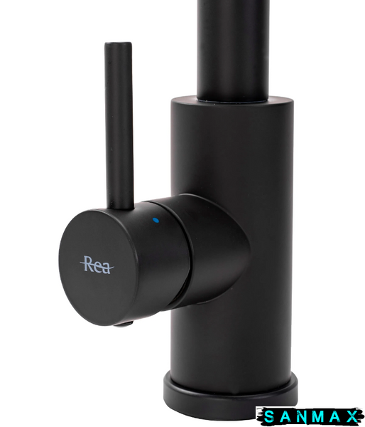 Змішувач для кухні Rea Troy Чорний * REA-B6300 фото