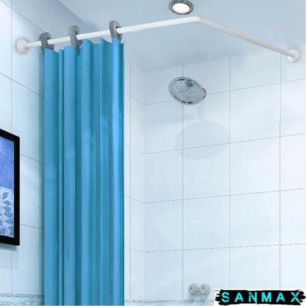 Штанга для шторки кутова Mixxus CRA-A-90x90 90x90cm (алюміній) (БЛІСТЕР) (AC3591) AC3591 фото