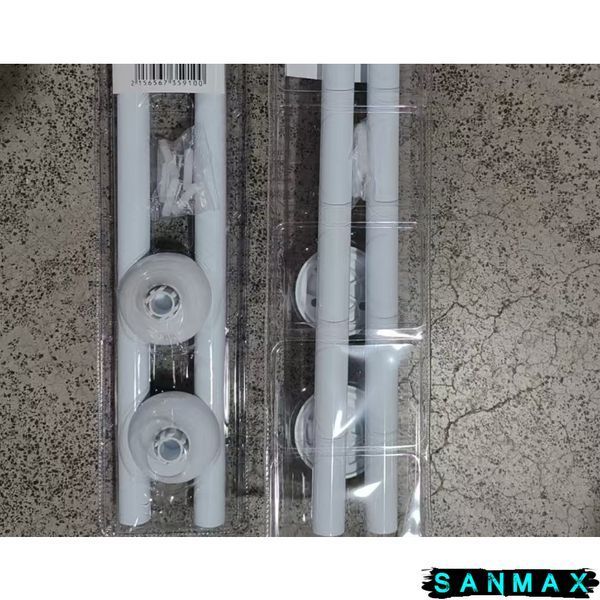 Штанга для шторки кутова Mixxus CRA-A-90x90 90x90cm (алюміній) (БЛІСТЕР) (AC3591) AC3591 фото