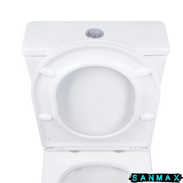 Бачок до унітазу-компакту Mixxus Bevel-0405-R Tank 605х370х800 зі зливною арматурою (MI8325) MI8325 фото