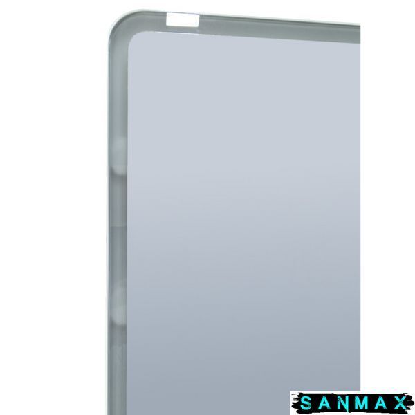 Дзеркальна шафка Mixxus Premium Olivary CM01-80x70x13 з LED Touch, димером, регулятором яскравості (MI8296) MI8296 фото