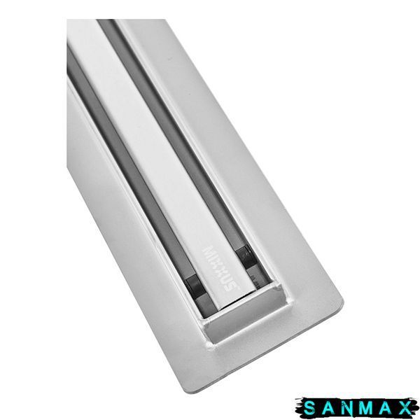 Душовий лінійний трап Mixxus Drain-05-60-Slim 30x600 із нержавіючої сталі (MI6165) MI6165 фото