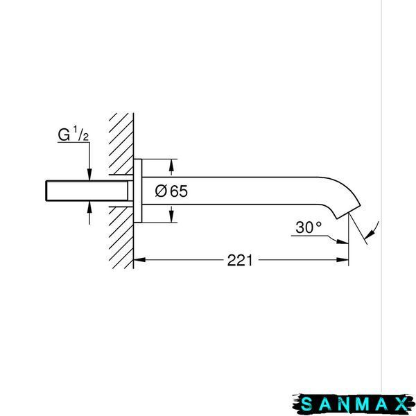 Вилив для ванни Grohe Essence (13449001) 13449001 фото
