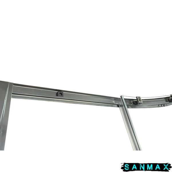 Душова кабіна без піддону Koer SR SC04-90x90x195-TR-02 прозоре скло Easy Clean 5мм SS Color (KR5682) KR5682 фото
