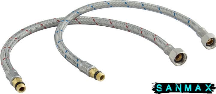 Змішувач Emmevi Nefer для біде BIO\хром BIO 77004 с\п матовий білий BIO 77004 фото