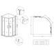 Душова кабіна без піддону Koer SR SC04-90x90x195-TR-02 прозоре скло Easy Clean 5мм SS Color (KR5682) KR5682 фото 4