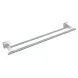 Тримач PERLA SOLID для рушників на 2 штанги PSA5245 хром PSA5245 фото 1