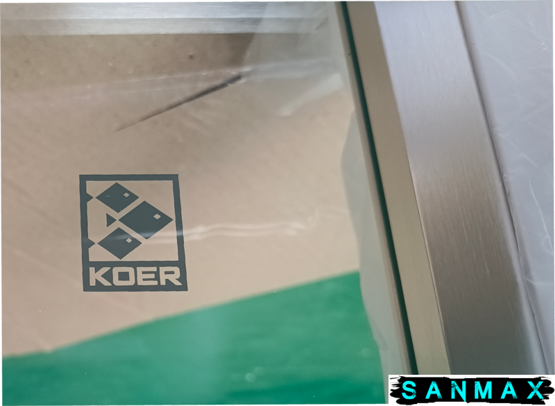 Душова кабіна без піддону Koer SR SC04-90x90x195-TR-02 прозоре скло Easy Clean 5мм SS Color (KR5682) KR5682 фото