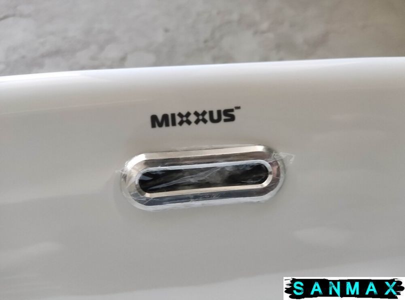 Раковина врізна на стільницю Mixxus Premium Style-1601 590х420х180mm з переливом (MP6570) MP6570 фото