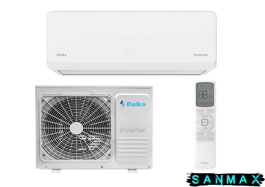 Кондеціонер інверторного типу 24 New Daiko Novator Inverter R32-15 (NRSK-H024NVR/NRSK-H24INVR) NRSK-H024NVR/NRSK-H24INVR фото