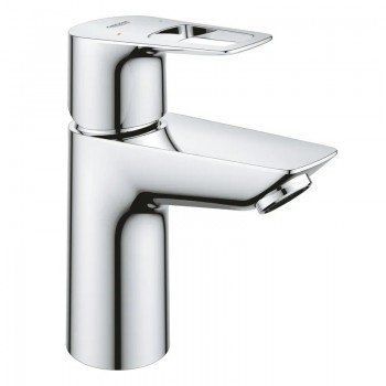 Одноважільний змішувач для умивальника S-Size Grohe BauLoop New з нажимним донним клапаном (23878001) 23878001 фото