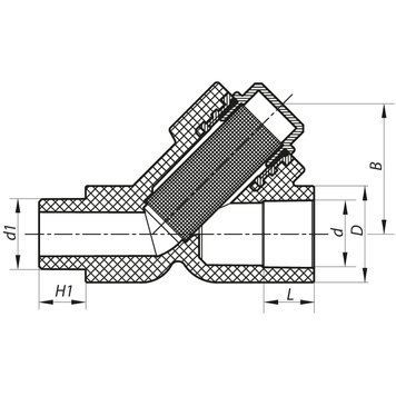 Фільтр грубої очистки PPR 20 Koer K0146.PRO 25/150 (KP0185) KP0185 фото