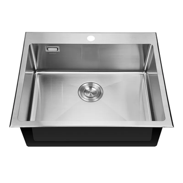 Кухонна інтегрована мийка Mixxus MX6050-200x1.0 Satin (MX0660) MX0660 фото
