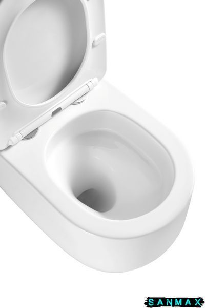 Унітаз підвісний Mixxus Premium Topper-0302-T3 490х360х380mm, система змиву Tornado 3.0 (MP6599) MP6599 фото