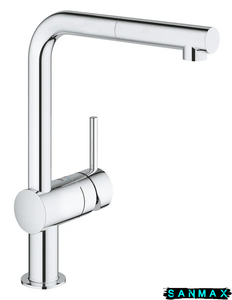 Змішувач для кухні з висувним виливом Grohe Minta (32168000) 32168000 фото
