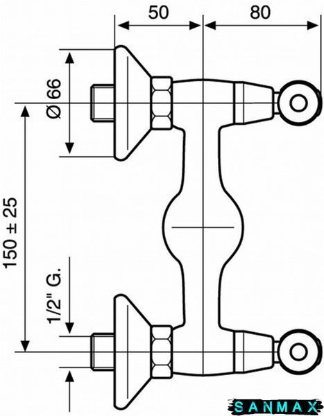 Змішувач Emmevi Deco ceramica для душу золото б/акс, OR121002 OR121002 фото