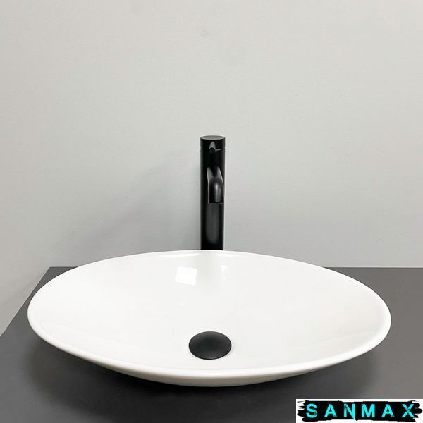 Умивальник накладний Vbi Tufara Білий VBI-012616 фото