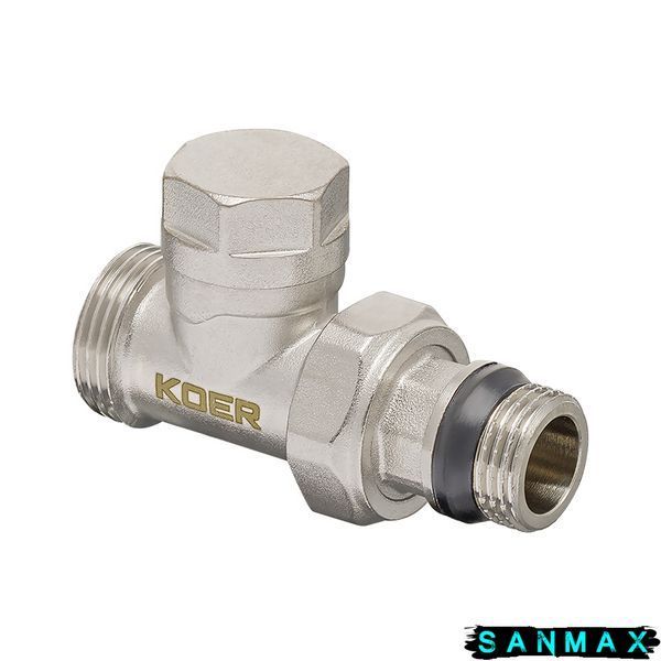 Комплект для підключення радіатора 1/2x3/4 ЗЗ прямий Koer Set-15 (KR3180) KR3180 фото