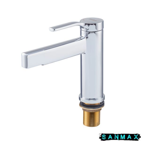 Змішувач для умивальника Haiba Lemon 001 Хром (HB9585) HB9585 фото