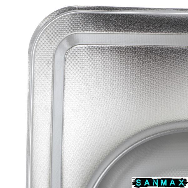 Мийка кухонна Zerix Z4848-06-160D (Decor) (ZM0558) ZM0558 фото
