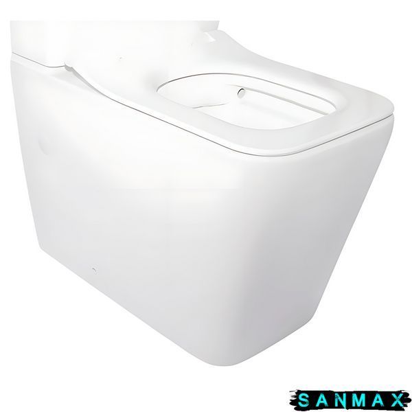 Чаша унітазу-компакту Mixxus Quadro-0403-R Bowl 640х360х835 Rimless без сидіння (MI8341) MI8341 фото
