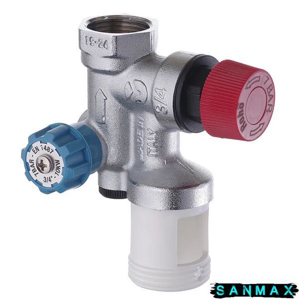 Група безпеки водонагрівача (вертикальна) Roho R2110-050 -1/2"х 3/4" ВН (7 бар) (RO0162) RO0162 фото